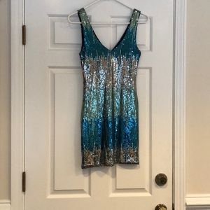 Lily Rose XS sequin mini dress